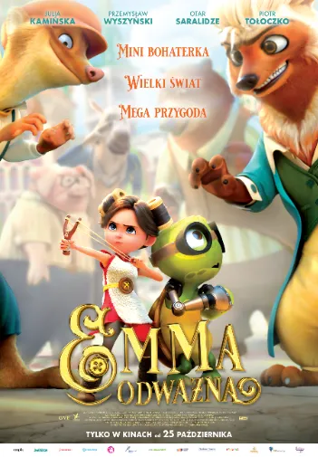 plakat filmu Emma Odważna