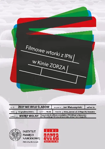 plakat filmu IPN: Żeby nie było śladów