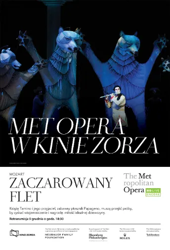 plakat filmu Opera: Zaczarowany flet