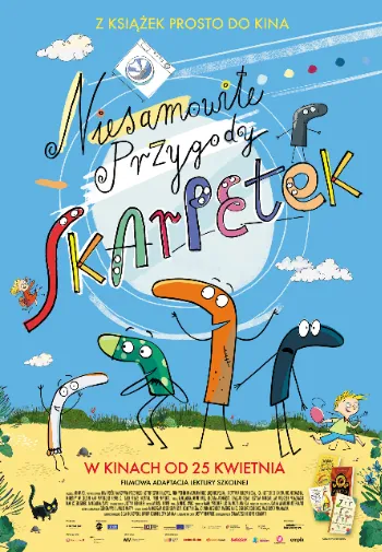 plakat filmu Niesamowite przygody skarpetek